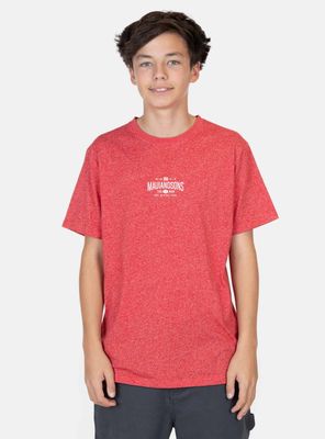 Polera Estampado Logo Espalda Red