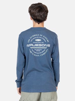 Imagen 2 del producto Polera Full Estampado Espalda Denim