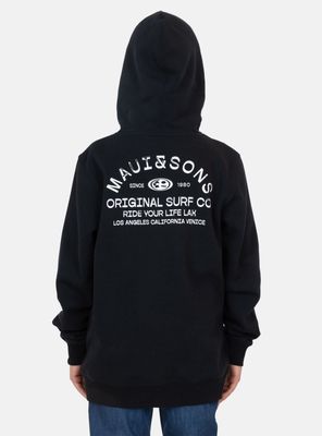 Imagen 2 del producto Polerón Estilo Canguro Negro