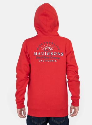 Imagen 2 del producto Polerón con Cierre y Estampado California