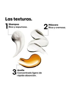 Imagen 2 del producto Mini Set Profesional Anti-Quiebre Shampoo 100ml + Máscara 75ml + Aceite Concentrado 30ml Metal Detox