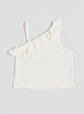 Imagen 2 del producto Polera un Hombro con Vuelos