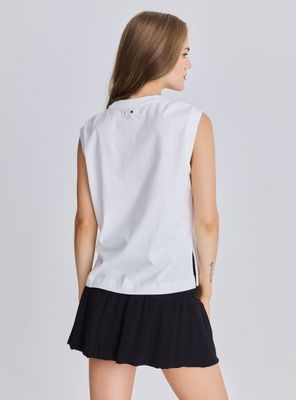 Imagen 2 del producto Polera sin Mangas Estampada