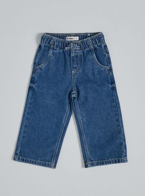 Jeans Moda con Cordón en la Cintura