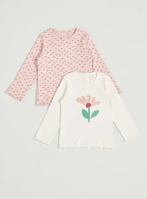 Polera con Full Estampado Floral y Posicional