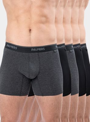 Imagen 1 del producto Pack 5 Bóxer Medio de Algodón
