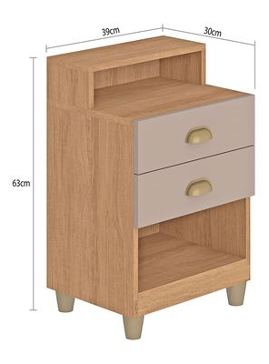 Imagen 2 del producto Velador Americano 2 Cajones