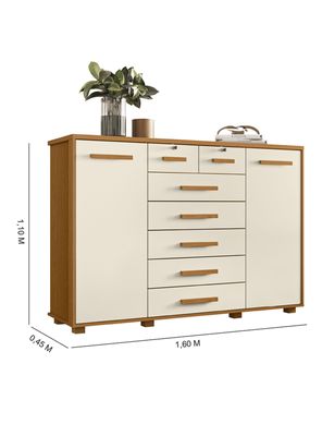 Imagen 2 del producto Cómoda Fontana 2 Puertas con 7 Cajones