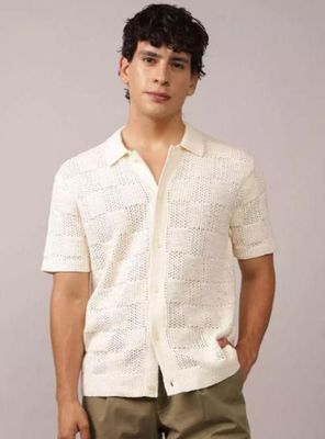 Imagen 1 del producto Camisa Polo AE a Cuadros con Botones para Fin de Semana