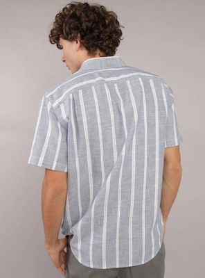 Imagen 2 del producto Camisa AE Rayada Botones Holgada