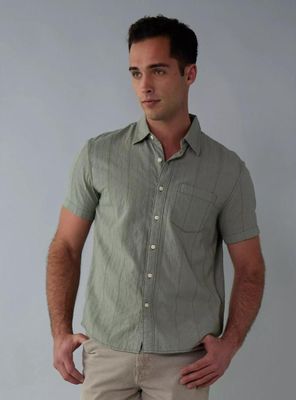 Camisa AE con Botones Holgada