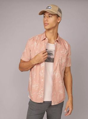 Imagen 1 del producto Camisa Estampada AE Botones Piscina