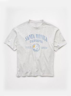 Polera AE Santa Monica California Manga Corta
