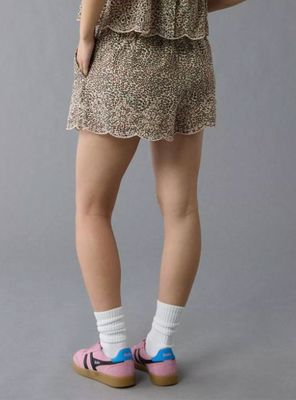 Imagen 2 del producto Short Ae Cintura Alta de Leopardo