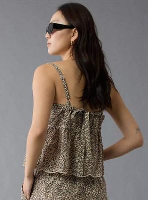 Imagen 2 del producto Blusa Ae de Leopardo con Ojales