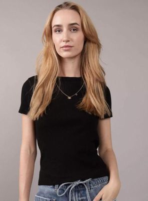 Polera Básica Cuello Redondo Ae