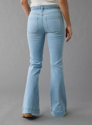 Imagen 2 del producto Jeans Acampanado de Cintura Súper Alta Ae Next Level