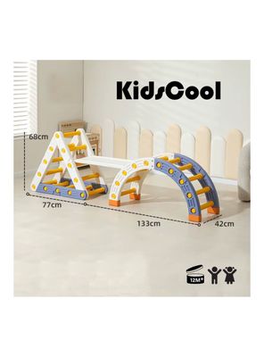 Imagen 2 del producto Centro de Juego Pikler Montessori 3 en 1 Azul