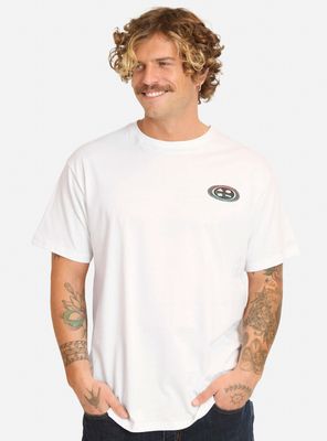 Polera Manga Corta Print Logo Back