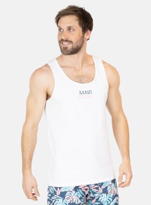 Polera Sin Mangas Print Front