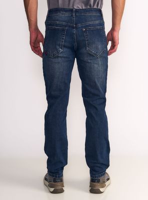 Imagen 2 del producto Jeans Slim Tiro Medio Dark Emboss