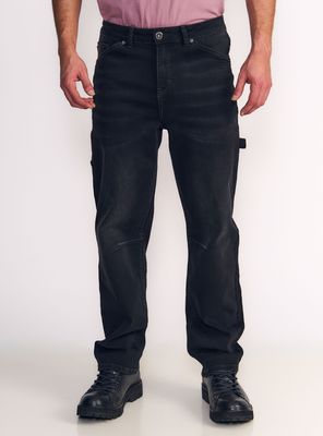 Jeans Relaxed Carpenter Tiro Alto Wide Leg