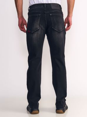 Imagen 2 del producto Jeans Straight Tiro Alto Emboss