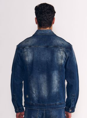 Imagen 2 del producto Chaqueta New Trucker Nenim Med Emboss Destroyed