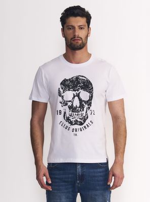 Polera Silicone Wash Calavera