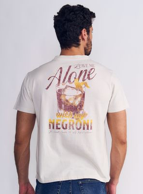 Imagen 2 del producto Polera Print Garmen Dye Manga Corta