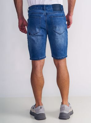 Imagen 2 del producto Short Denim Tiro Alto Bob Medio