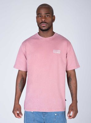 Polera Manga Corta Efecto Lavada