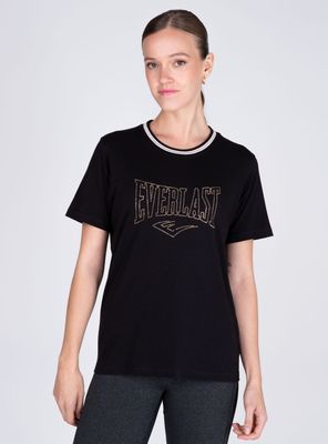 Polera Leopard Manga Corta