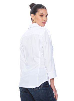 Imagen 2 del producto Blusa Manga Larga con Tela de Punto en los Costados