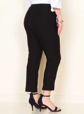 Imagen 2 del producto Pantalón Crop Tiro Alto Solid Pretina Elástica 15821