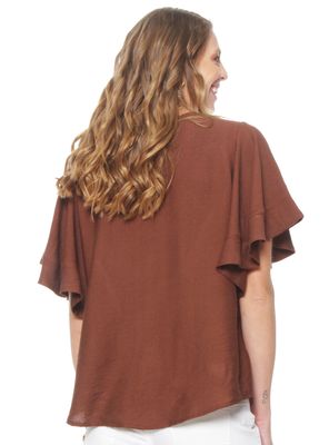 Imagen 2 del producto Blusa Sólida Escote V