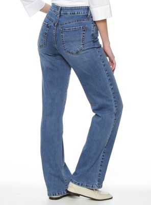 Imagen 2 del producto Jeans Recto con Tiro Alto Bootcut