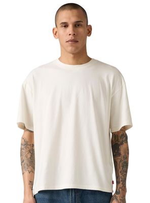 Polera Lisa Manga Corta Relaxed Fit