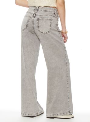 Imagen 2 del producto Jeans Wide Leg Tiro Alto Pretina J30