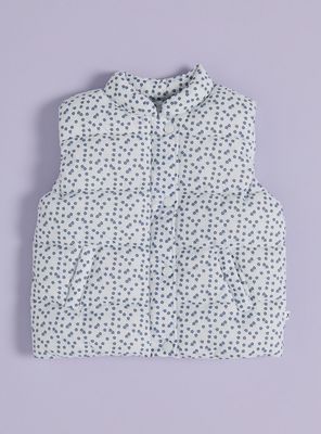 Parka sin Mangas Full Print Estrellitas