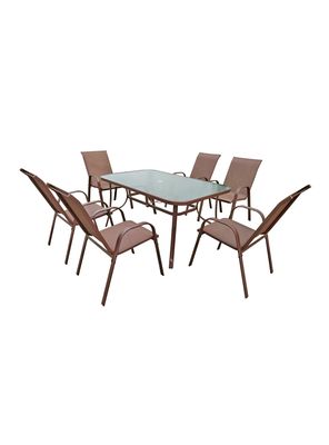 Juego De Comedor Terraza 6 Sillas Fiorentino