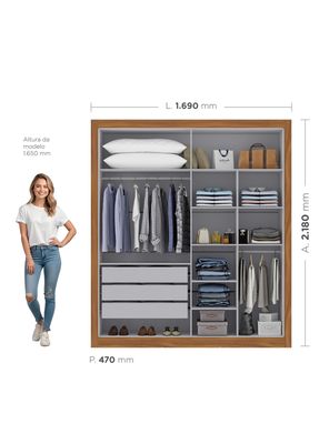 Imagen 2 del producto Closet Cannes 4P 3C