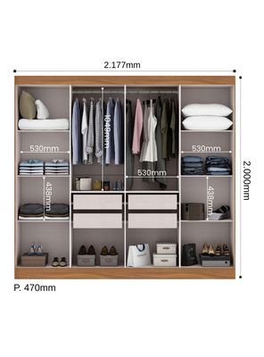 Imagen 2 del producto Closet Holanda 8P 4C