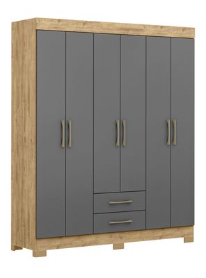 Closet 6P 2C Escocia Gris