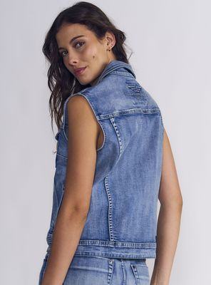 Imagen 2 del producto Chaqueta Denim Trucker Vest Light
