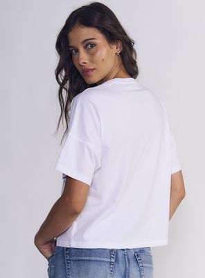 Imagen 2 del producto Polera Box Fit Round Neck Corazón