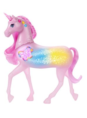 Muñeca Barbie Set Unicornio con Luz y Sonido