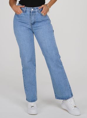 Jeans Straight Fit con Tiro Alto 72