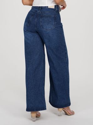Imagen 2 del producto Jeans Wide Leg con Tiro Alto