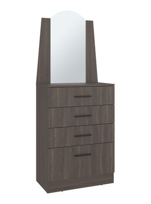 Cómoda Praga 3 Cajones 1 Puerta Abatible Milan